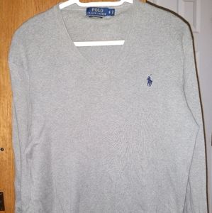 Men's size small. Ralph Lauren polo v-neck thin sw
